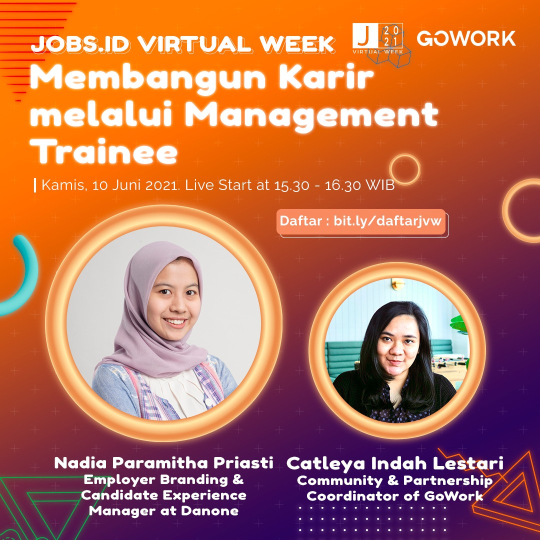 Jobs.id Virtual Week:Membangun Karir melalui Management Trainee