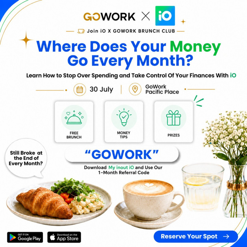 Brunch Club with My InOut at GoWork Pacific Place