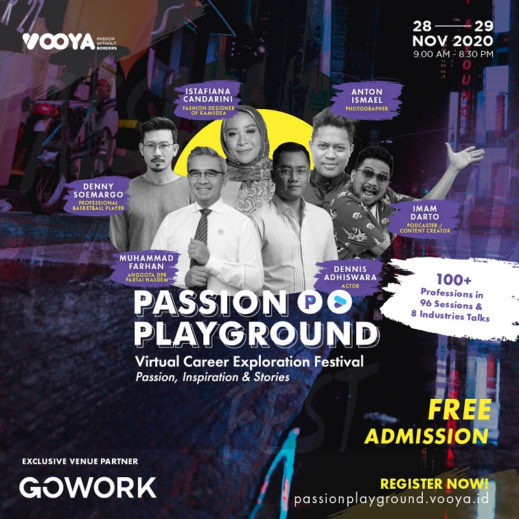 Passion Playground Festival: Virtual Career Exploration Festival